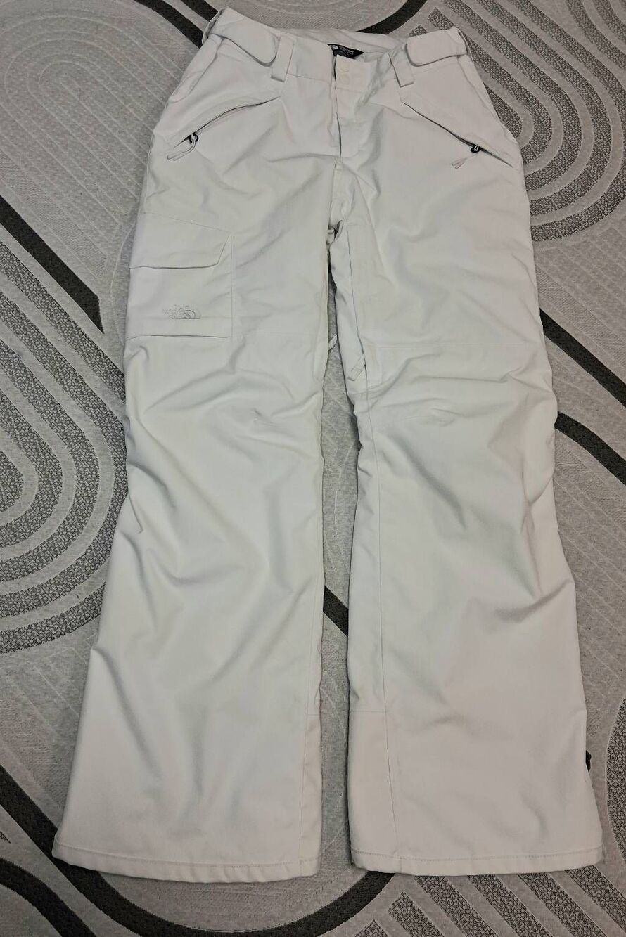 The North face womens medium ski snow winter white pants